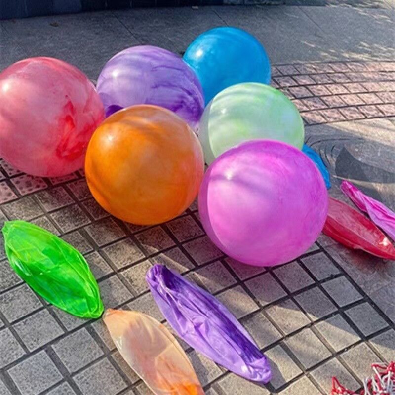 户外炫彩15寸云彩球批发儿童拍拍球充气弹力球幼儿园活动摆摊热卖