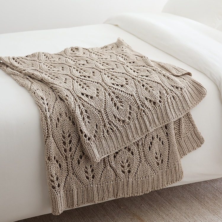 Knitted sofa casual blanket Nordic style blanket sofa decorative blanket cross-border one-piece delivery New wool blanket