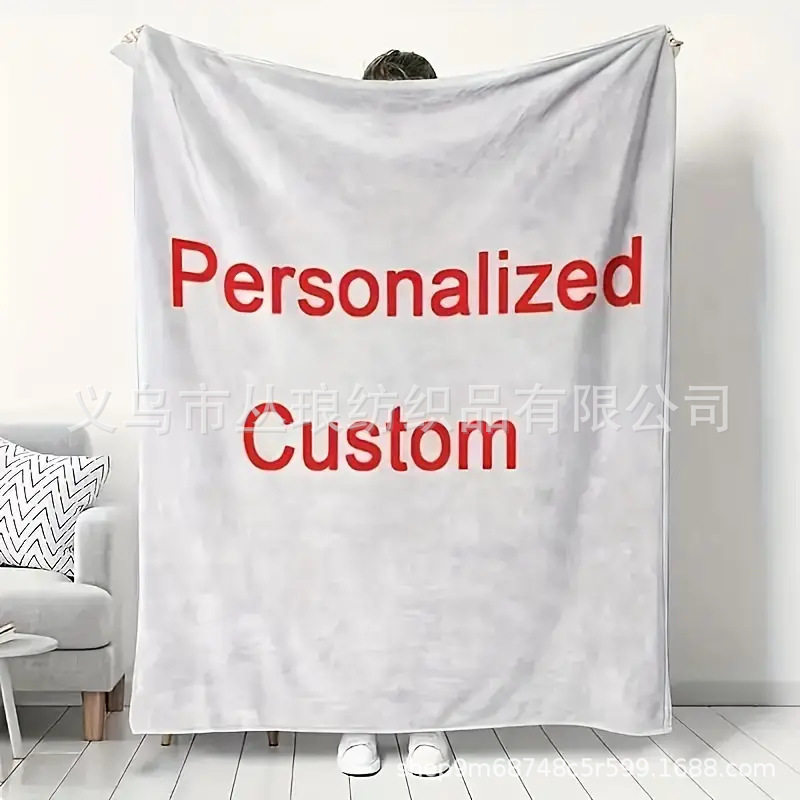 Specialized in Cross-Border Jit Supply, Customized Photo Patterns, Flannel Blanket Factory Direct Delivery