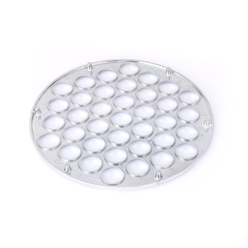 Amazon aluminum alloy household dumpling making mold DIY manual baking tool dumpling plate dumpling skin round mold