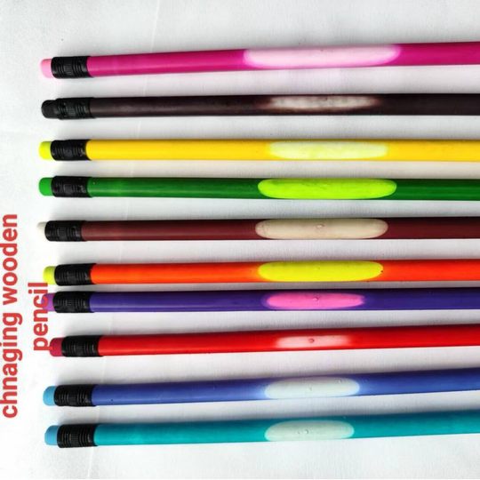 Set color changing hb pencil temperature foreign trade hot writing children's painting creative foreign trade pencil