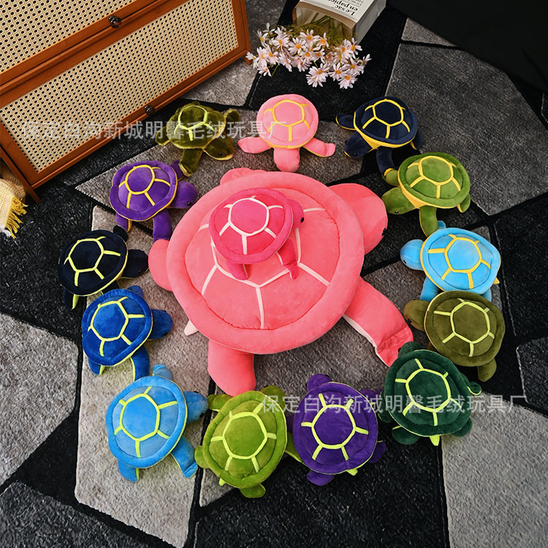 Cross-border Simulation Turtle Plush Toy Money Turtle Doll F...