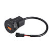 12V24V Modified Mobile Phone USB Interface Car Van Motorcycle Cigarette Lighter Modified Car Charger Fast Charging