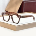 Gunmetal orange frame optics
