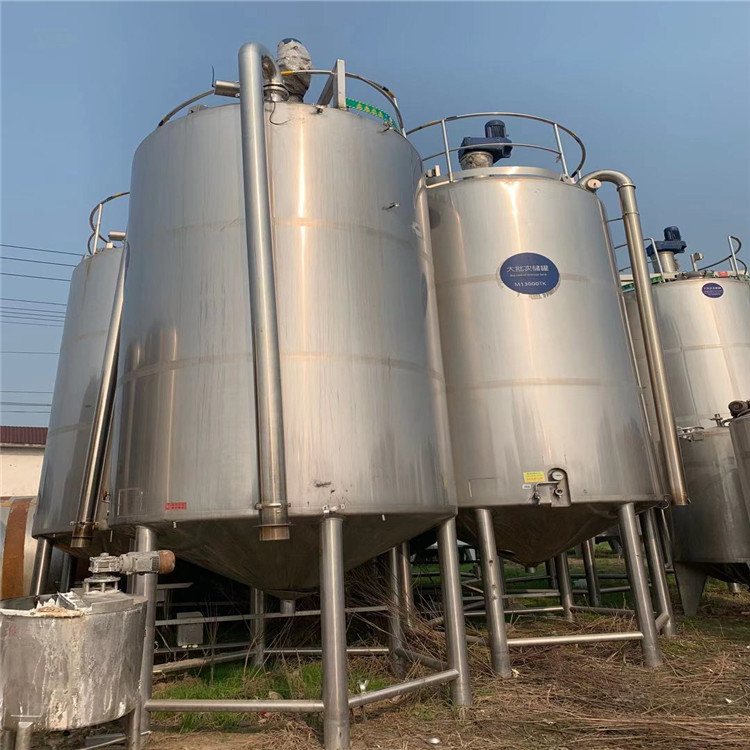 Used 40 Cube Stainless steel Tanks  二手40立方不锈钢储罐 立式液体储罐 不锈钢地埋罐 Used 40 Cube Stainless steel Tanks 