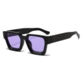 Black frame marble frame purple piece