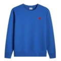 Love crew neck blue