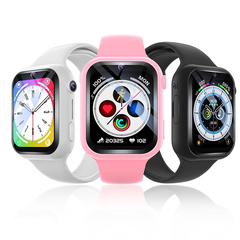 Factory Wholesale Student and Children's Phone Watches with Sim Card Support, Call, Chat, Photo-Taking, and Positioning Smart Watches in Stock