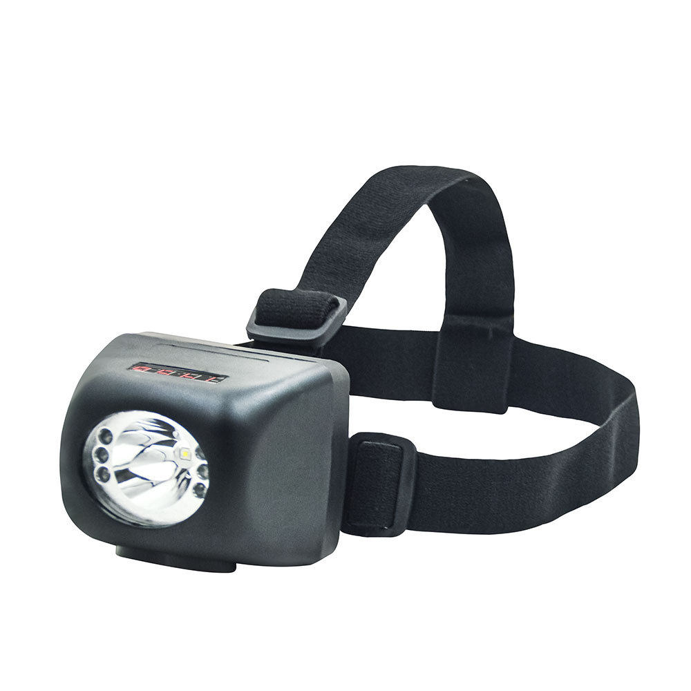 Intelligent digital display 3W headlight led strong light charging headlight LED waterproof explosion-proof fishing miner's lamp