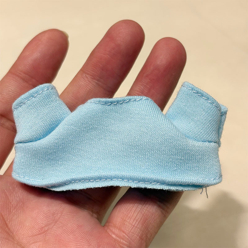 可爱迷你帆布包毛绒玩偶格子包西高地公仔扭棒小狗配饰格子裙娃衣