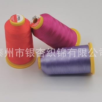 GINGKO ginkgo brand 120D polyester embroidery thread color computer embroidery thread high strength low shrink OEKO certification