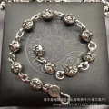 Cross bead bracelet