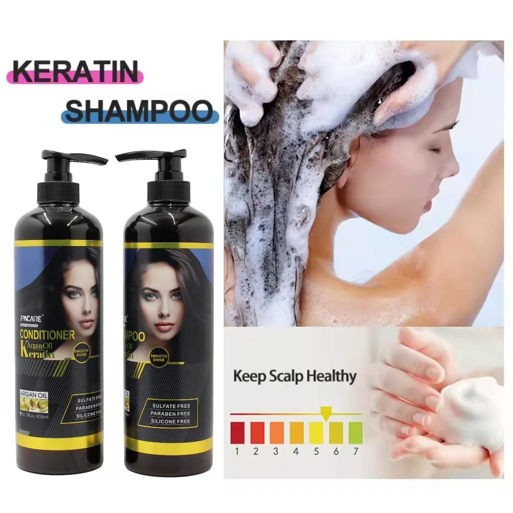 Foreign Trade Cross-border Soft Shampoo Repair Conditioner Nutrition Hair Mask Perm Damaged Hair Care Oil Control suit