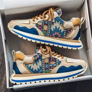 Men's Shoes Spring 2025 Red Popular Forrest Gump Sneakers Men's Retro Comfortable Dad Shoes Soft Sole Lightweight Running Shoes