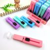 Push rubber macaroon color student examination eraser children stationery creative rubber Primary School students wipe clean