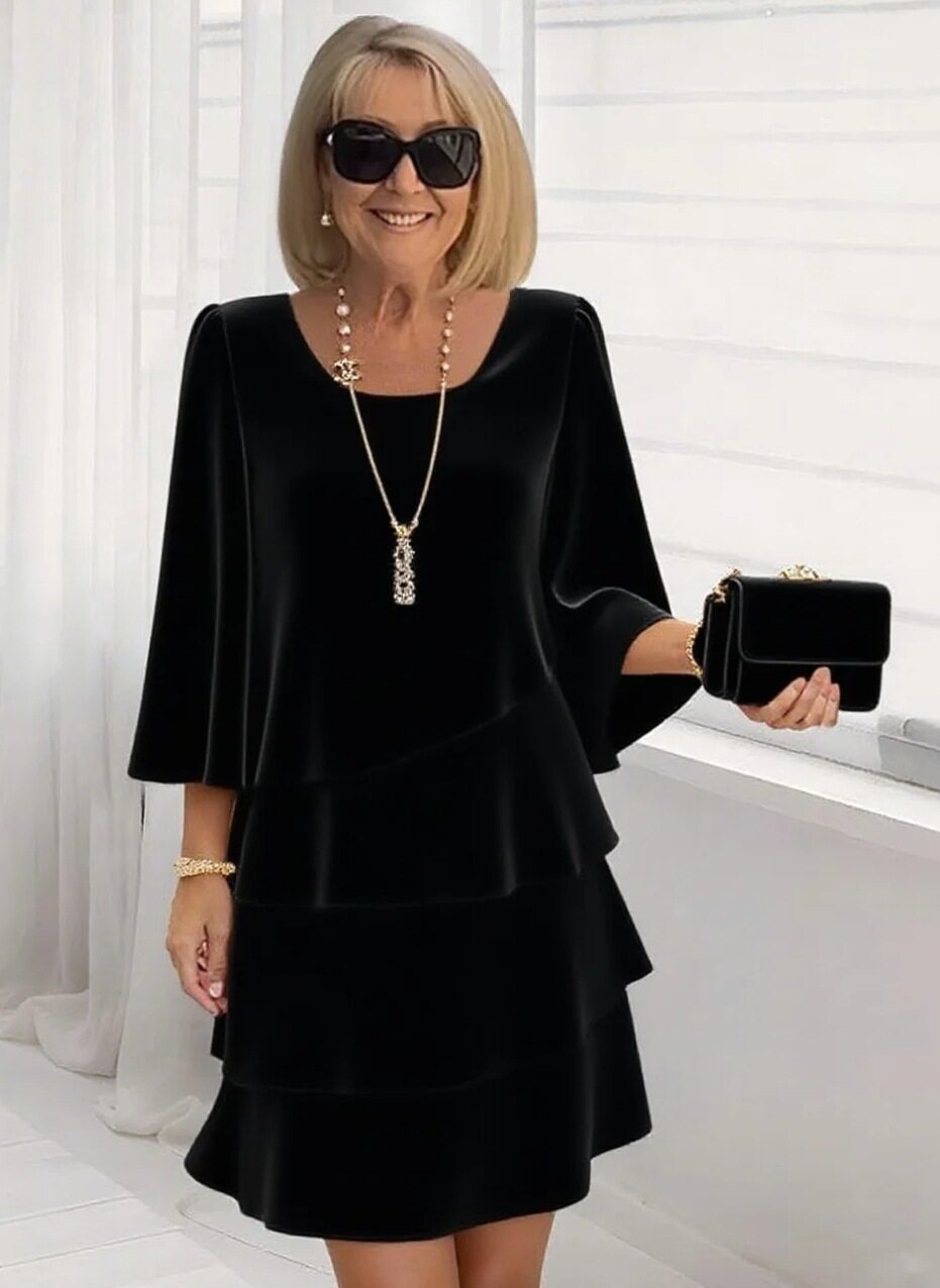 Fashionable Womens Cake Dress Loose Fit Round Neck Spring Summer Style Perfect for Casual Occasions Wholesale