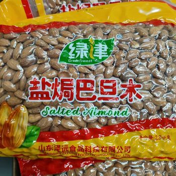 Lvjin Salt Baked Almond Kernel Baked Milk Jujube Raw Material Original Big Almond Almond Nutritional Nut Snacks for Pregnant Women