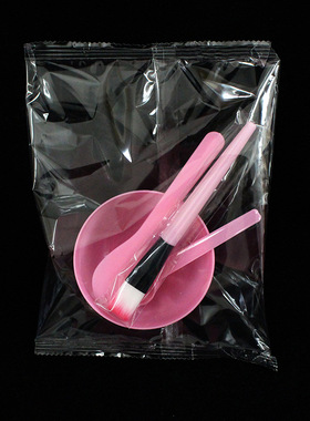 面膜工具两三3四4件套装小碗面膜棒塑料量勺美容化妆刷塑料面膜碗