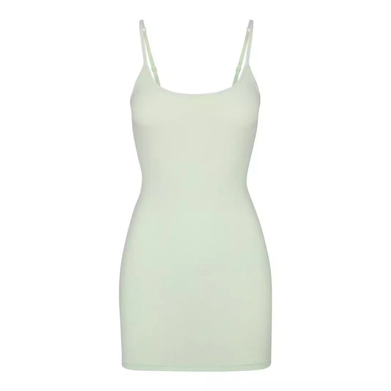 Kendall Jenner-Inspired Slim-Fit Spaghetti Strap Dress Sexy Sleeveless Kardashian-Style Bodycon Dress