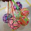 Wholesale Children's Colorful Hanging Ball Football Watermelon Ball Fluorescent Ball Kindergarten Racket Ball Park Outdoor Toy Ball