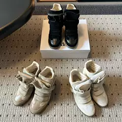 Xiaozhisaibe 2025 Autumn and Winter New Hidden Height-Increasing Versatile Velcro High-Top Flat Sports Casual Shoes