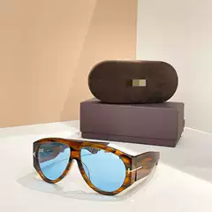 TF new sunglasses European and American ins style star with personality fashion plate toad mirror TF1044