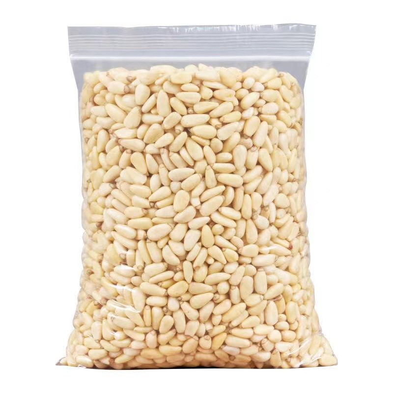 Northeast Bulk Shellless Original New-born Pine Nut Red Pine Nut Snack Commercial Moon Cake Material Wholesale