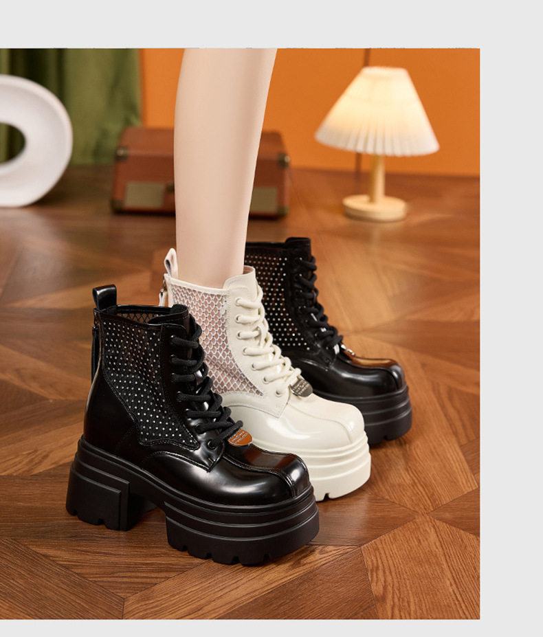 Dép sandal nữ xỏ ngón đế bệt mùa hè thoáng khí — Len sạch, Đen chi tiết 12