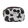 New Korean Style Printed Double Zipper Cute Large Capacity Wallet Student Coin Purse Id Card Holder Storage Bag for Women
