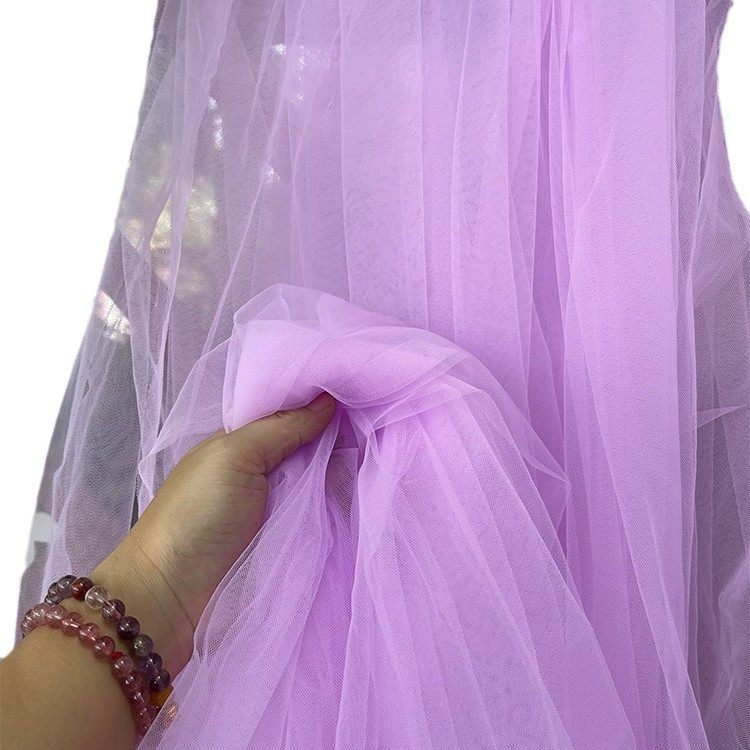 Hanfu draped silk a dream startling hong draped yarn purple mesh flying gauze blue Dunhuang dance ribbon arm yarn 4 meters