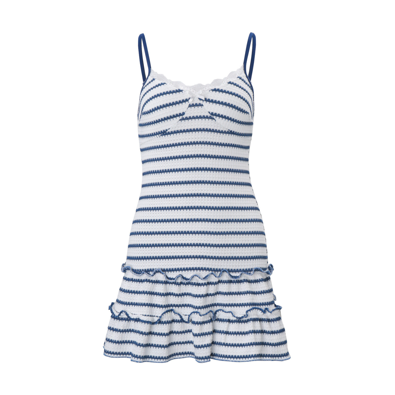 Summer Sleeveless Striped Color Block Dress Backless Design Trendy Style Perfect for Parties Wholesale Available