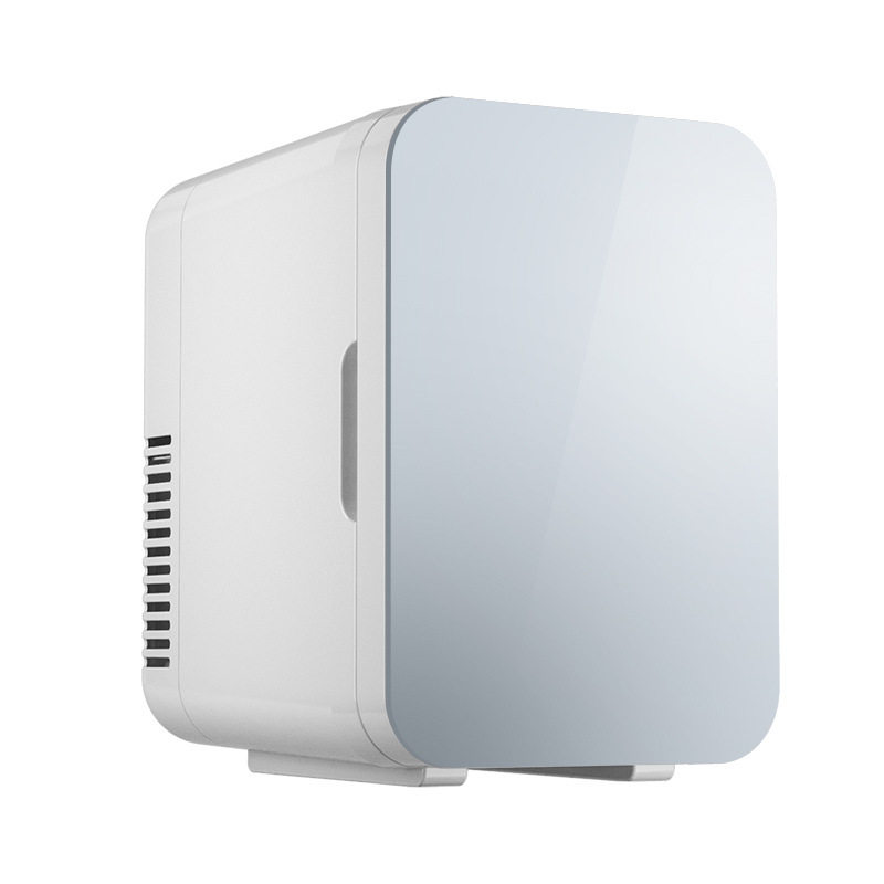 Car Small Refrigerator, Home and Car Dual-Use Refrigerator, Refrigerated Dormitory Retro Mini Refrigerator, Insulated Portable Multi-Function Box