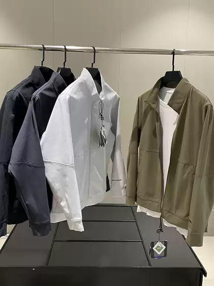 The Ultimate Recommendation! Italian Leavo Johnson Sports Simple and Versatile Stand-Up Collar Jacket for Men