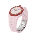 Light pink + ceramic strap (12 o'clock direction)