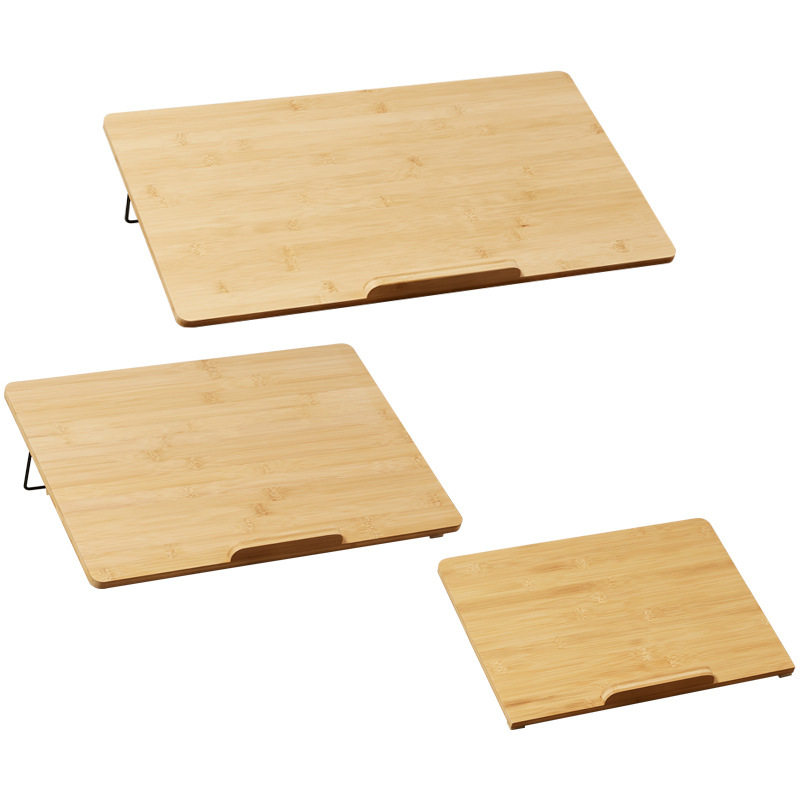 Wholesale Bamboo Writing Board Student Reading Stand Reading Bookshelf Reading Stand Book Stand Artifact Multi-Functional Chanting