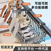 Balcony Shoe Drying Rack Anti-Theft Window Guardrail Outdoor Clothes Drying Rack Window Sill Sandal Drying Rack