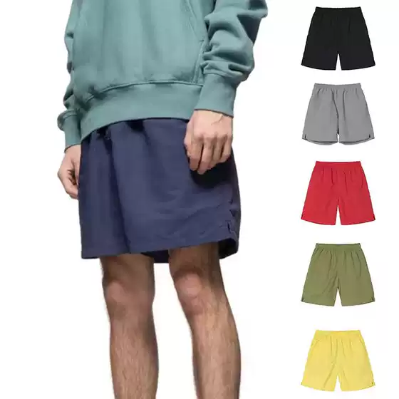 New Summer Trendy Brand Sports Casual Shorts Men's Running Thin Polyester Skateboard Gym Exercise Three-point Pants
