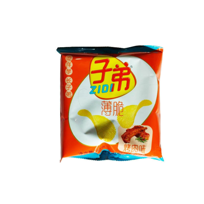 Zedi Potato Chips Original Cucumber Tomato Spicy Multi-flavor 30-35g/pack Whole Box 60 Packs Shelf Life 270 Days