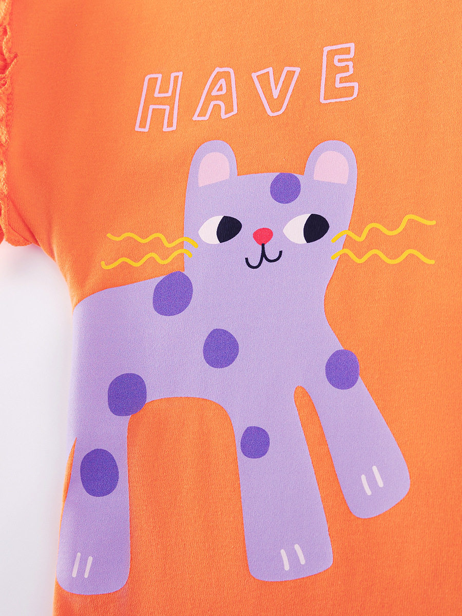 Factory Kids' Clothing Wholesale, Summer Cartoon Girls' Set, [Style] Kids' Set