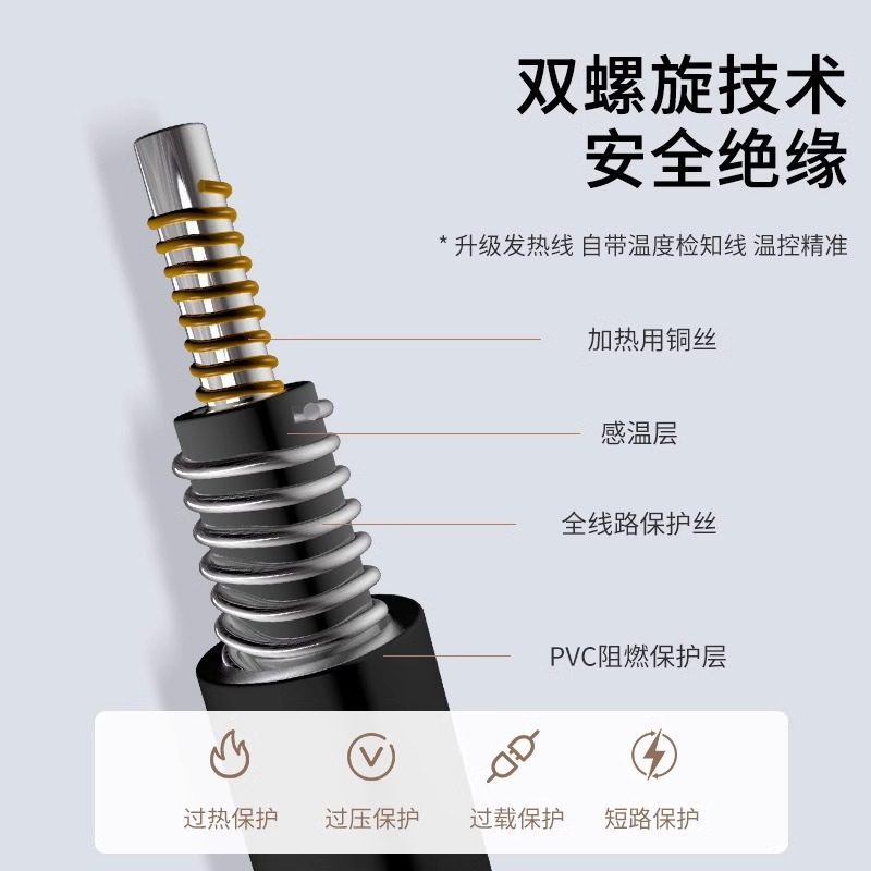 Pet Electric Blanket, Electric Heating Pad, Waterproof for Dogs and Cats, Small Heating Pad Supplies, Pet Pad, Intelligent Constant Temperature