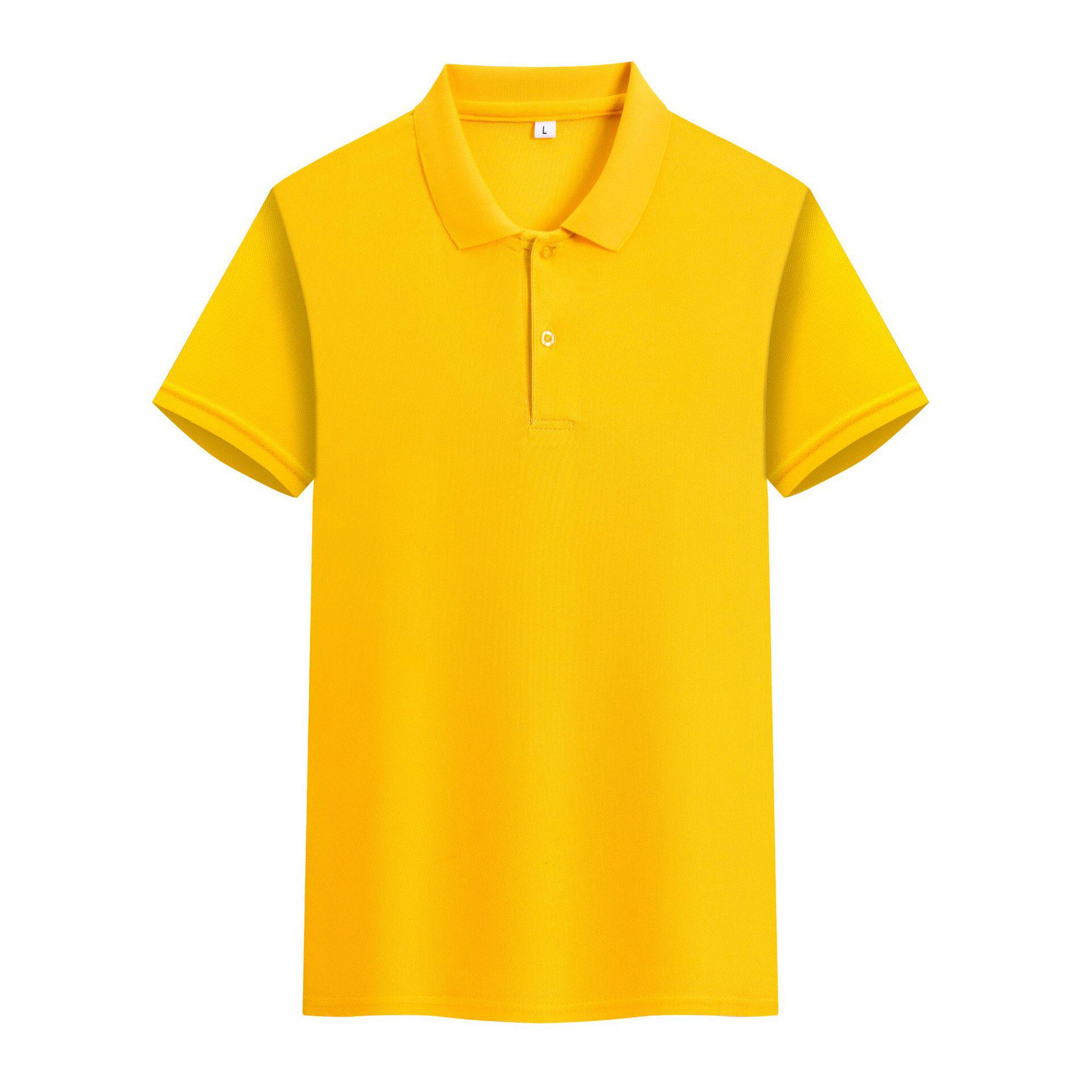 翻领广告衫印字纯棉短袖男Polo衫工作服定制印logo餐饮文化衫刺绣