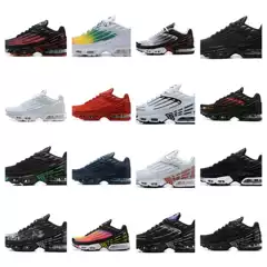 Foreign Trade Wholesale Tn 3Vapormax Plustm Steam Large Cushion Versatile Casual Sports Jogging Shoes