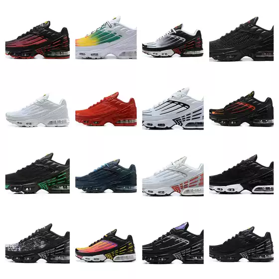 Foreign Trade Wholesale Tn 3Vapormax Plustm Steam Large Cushion Versatile Casual Sports Jogging Shoes