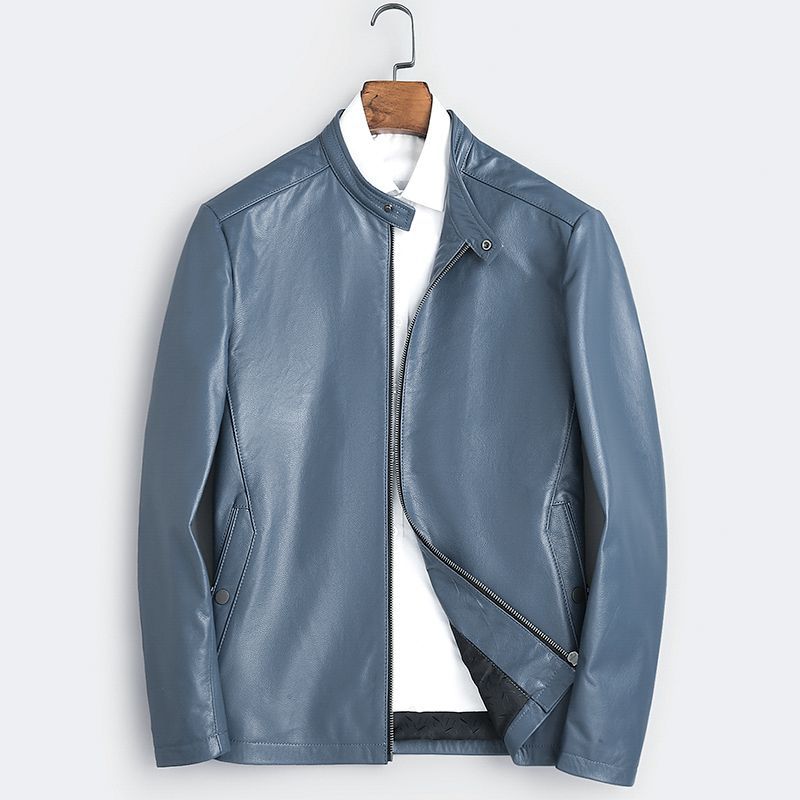 Áo Da Nam Chất Liệu Da Bò Hàng Mùa Xuân Thu Đông