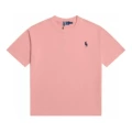 Short sleeve pink green label