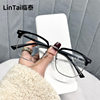 2204 New K9085 Influencer Picks Anti-Blue Light Glasses Men's K-Style Trendy Tr Eyebrow Frame Myopia Glasses Frame