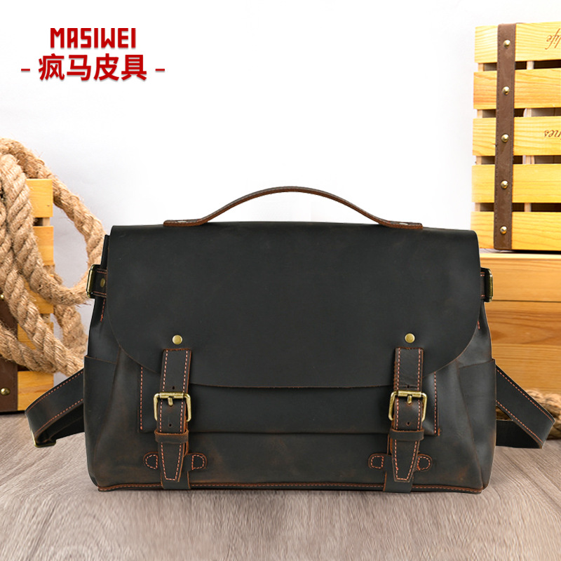 (Mới) Mã A2809 Giá 2490K: Túi Xách Nam Gutdbu Phục Cổ Cổ Điển Túi Xách Ví Nam Chất Liệu Da Bò G05 Sản Phẩm Mới, (Miễn Phí Vận Chuyển Toàn Quốc).