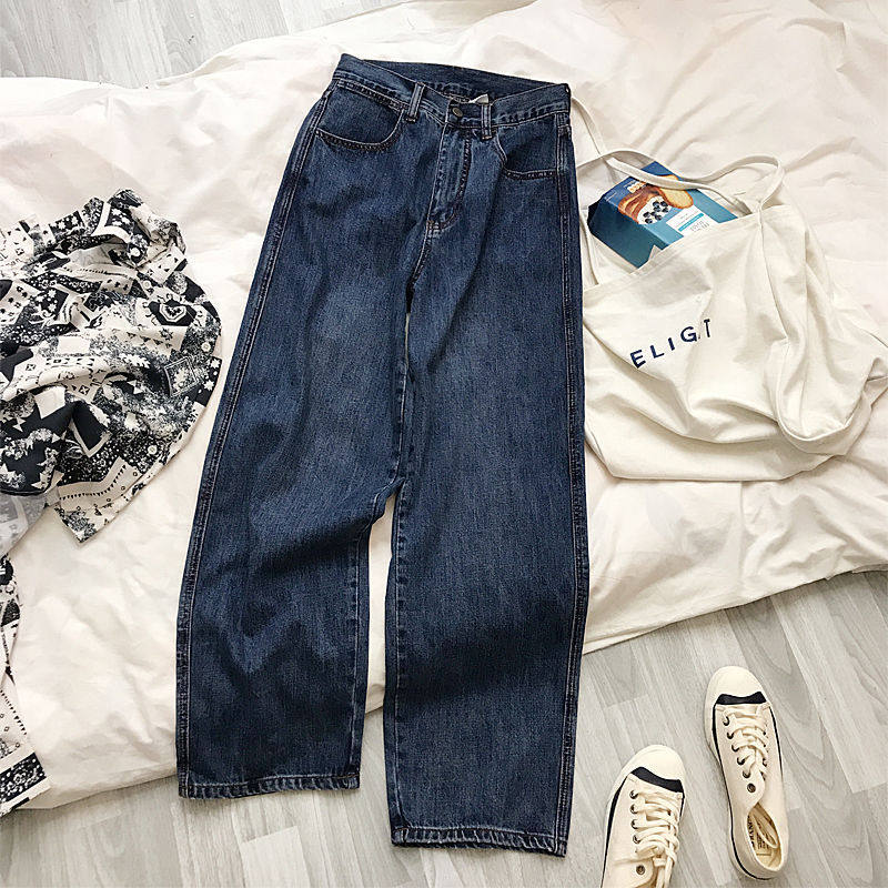 High Waisted Wide Leg Jeans for Women Loose Fit Flattering Draping Spring Fall Style Wholesale Available