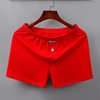 Loose Arrow Pants Men's Pure Cotton Breathable Large Size Sports Boxer Briefs Youth Boys' Zodiac Year Red Shorts
