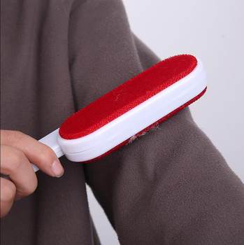 Double-sided Electrostatic Cashmere Brush Wool Removal Artifact Wool Coat Hair Removal Brush Clothes Sticker Clothes Dry Cleaning Brush